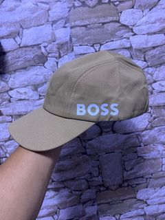 hugo boss tour logo hat