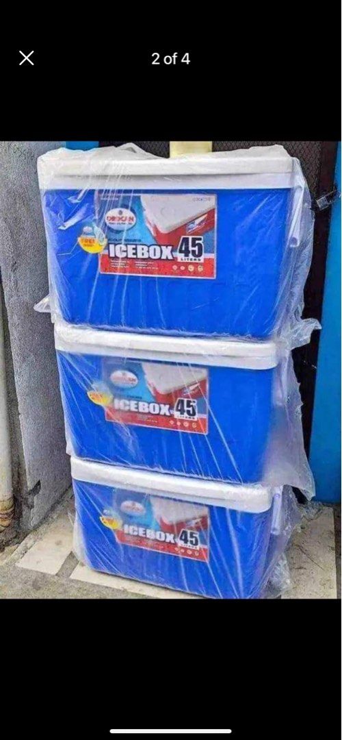 Ice Box cooler 👣👣👣❄️🥶🥶🧊 (Category: Gift Baskets & Hampers) located in Manila. Submitted by kellychz (Listing ID 1296268171, Image 3). Description: ICE BOX COOLER SALE SALE SALE BRAND NEW ON HAND MURANG MURA KUNIN MO NA BOSS COD / GCASH.