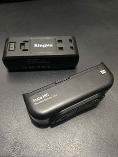 Insta 360 one R/RS battery boost with charger