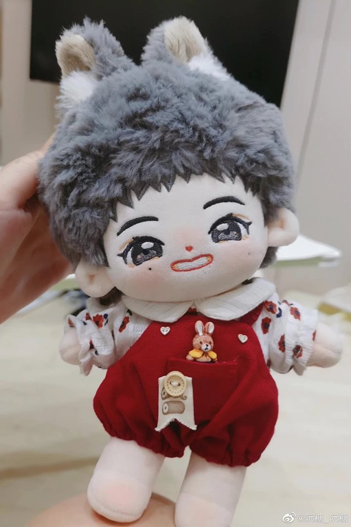 JunZhe 20cm Cotton Doll with bones | 俊哲20cm棉花娃娃 Word