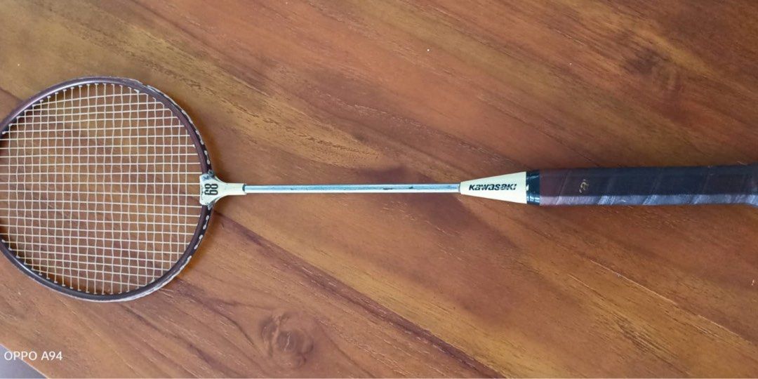 Glacier Racket Kawasaki badminton racquet, Sports Equipment, Sports & Games, Racket ...
