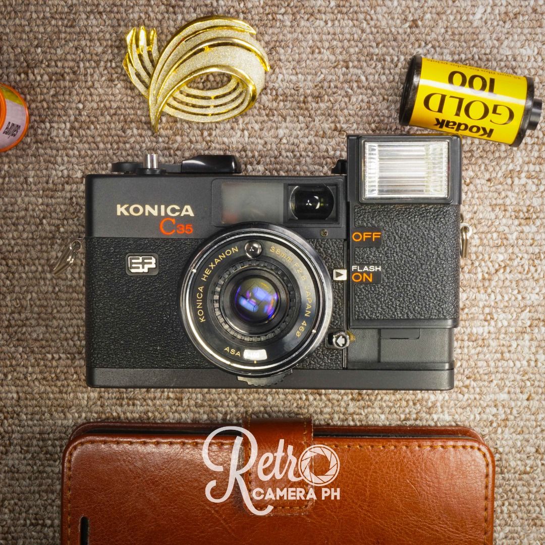 Konica C35 EF 1975 Original Version Serial No.329269, Photography ...