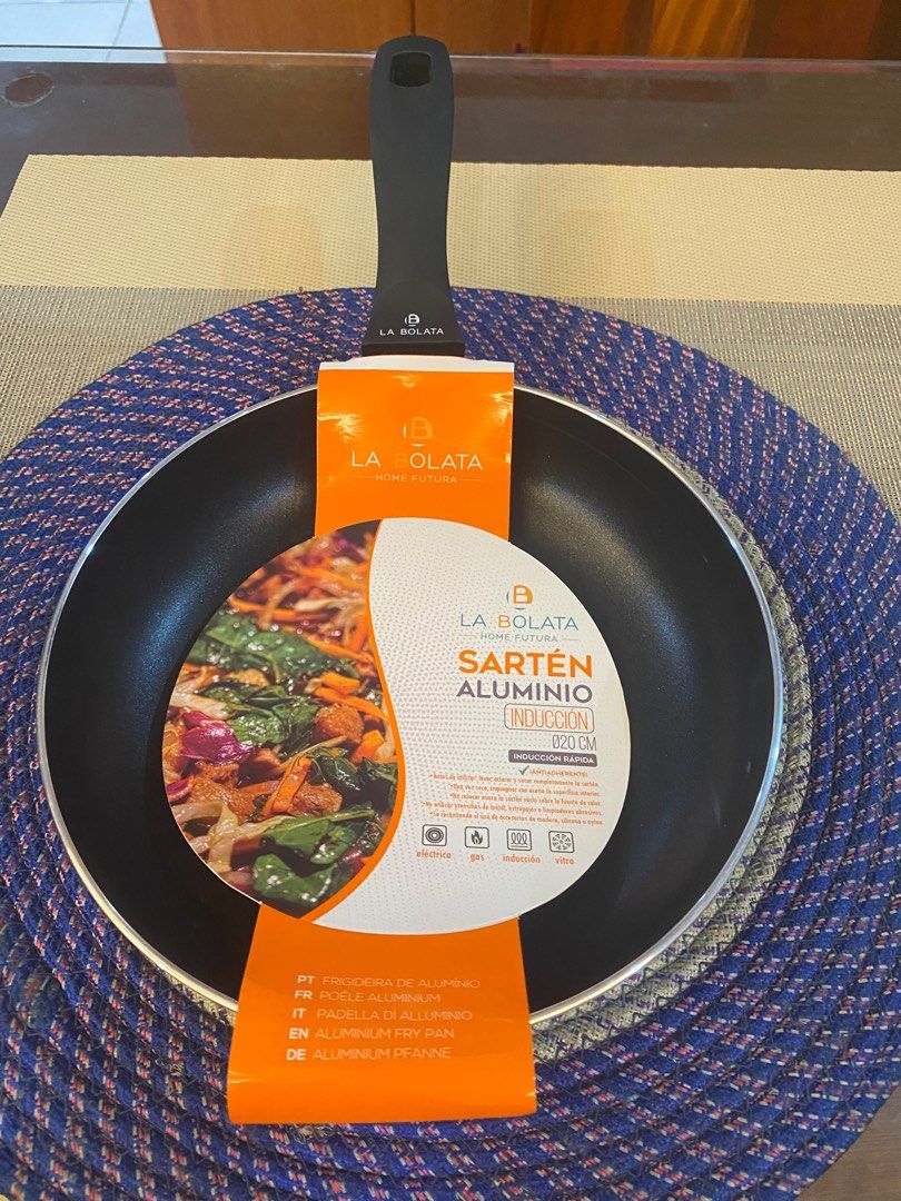 La Bolata Induction Pan (Category: Cookware & Accessories) located in Cainta. Submitted by amanriq (Listing ID 1296304788, Image 1). Description: 🌸La Bolata Induction Pan ✅ Made in Spain ✅ 20cm.