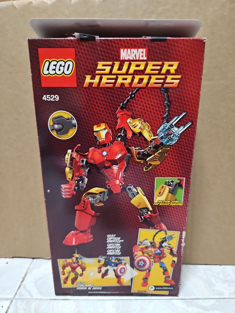 Lego super heroes iron man 4529 best sale