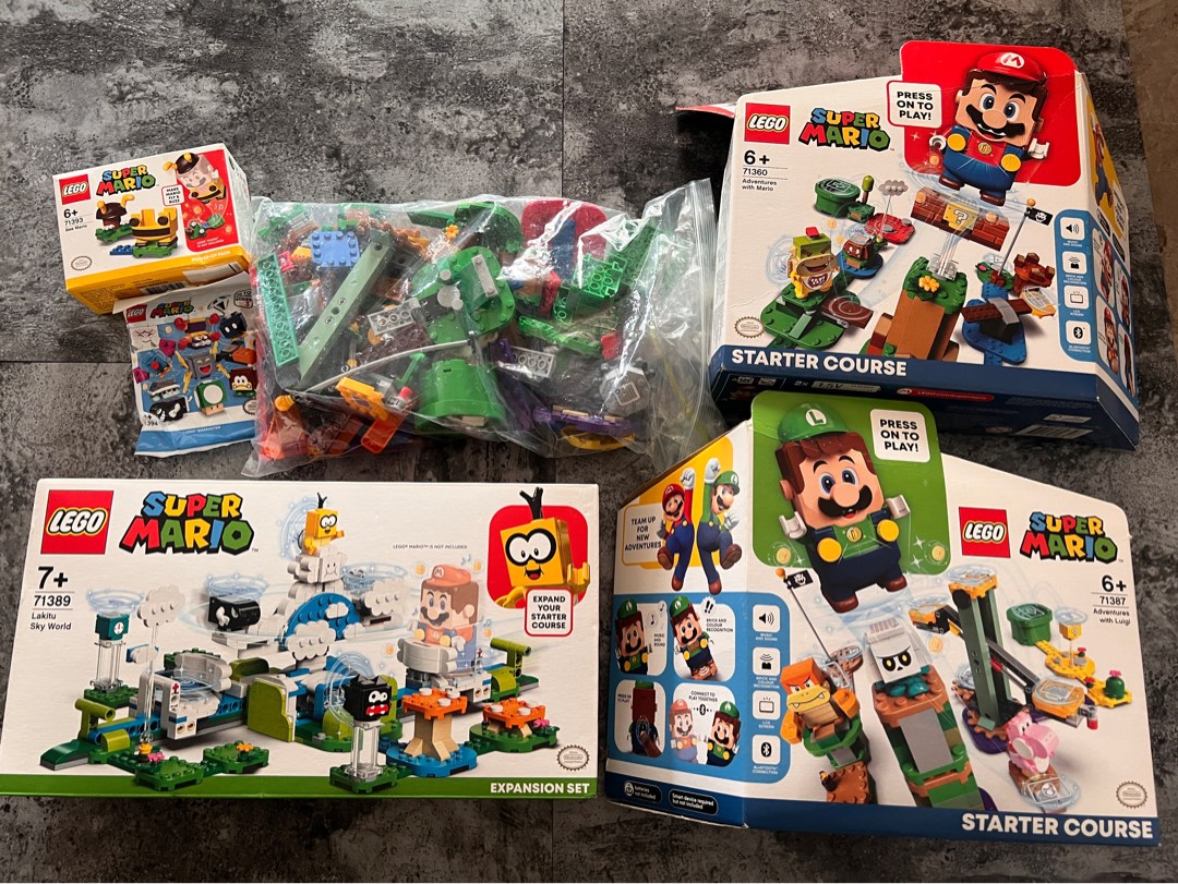 Lego super mario bundle online