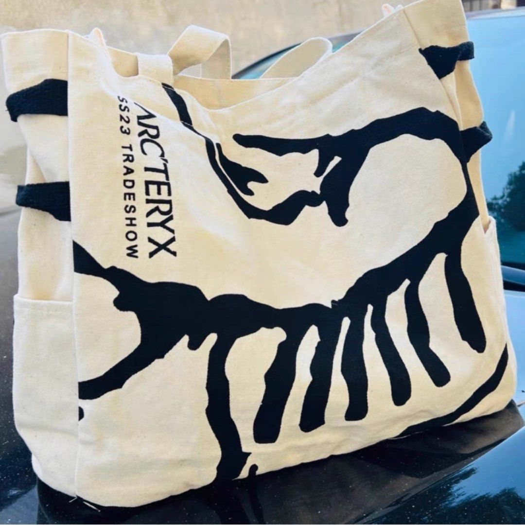 Limited Edition Arcteryx Canvas Tote Bag, Women's Fashion, Bags ...