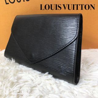 Louis Vuitton Epi Art Deco M52632 Clutch Black Storage Bag