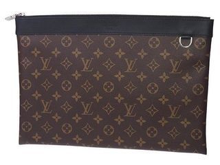 Louis Vuitton Macassar Pochette Discovery Clutch Bag M69411