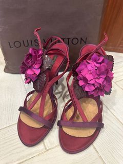 Louis Vuitton VINTAGE Leather Sandals