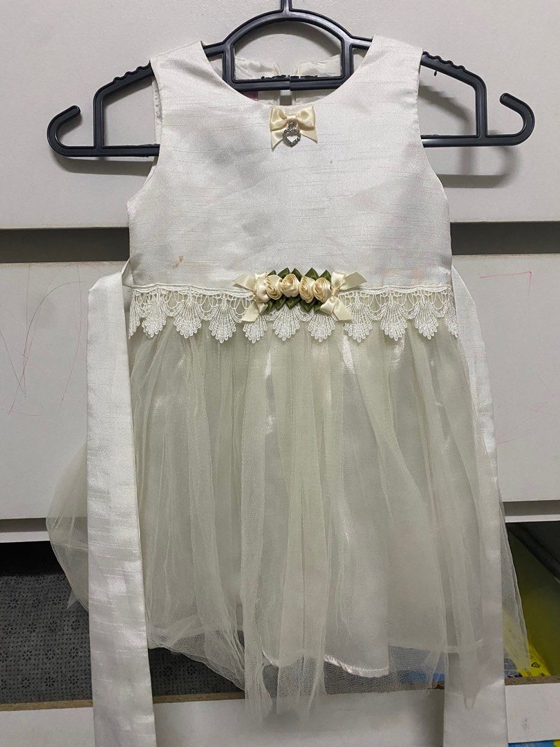 Lovely Lace baby sleeveless dress size 1