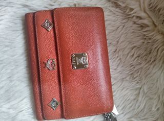 MCM TRIFOLD WALLET IN MEDIUM SIZE AUTHENTIC