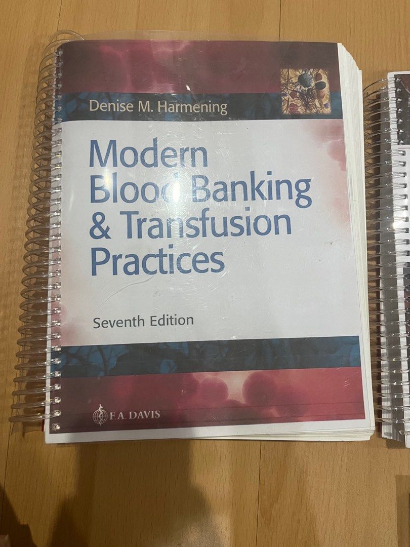 Medtech books (Category: Textbooks) located in Pasig City. Submitted by shopbym (Listing ID 1296327514, Image 2). Description: pre-loved medtech books(1600 if take all) ~mint condition with minimal annotations ~used not abused // 1600 if take all 📌BB Harmening (7th Ed) - 400 📌Rodaks Hematology (6th Ed) - 700 📌AUBF Strasinger (6th) - 250 📌IS Stevens (4th Ed) - 400 loc: pasig.