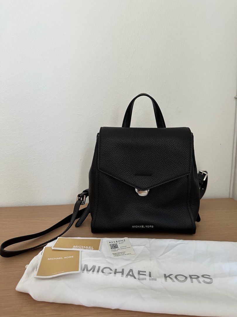 Michael kors bristol small leather backpack top