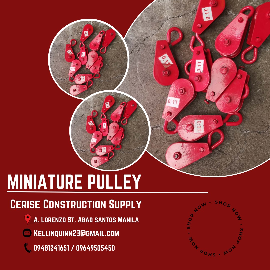 Miniature Pulley, Commercial & Industrial, Construction Tools ...