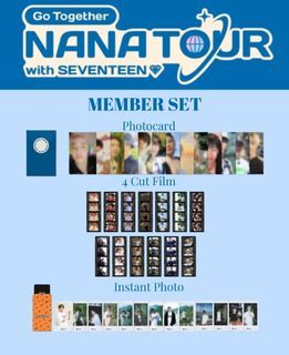 Nana tour with seventeen 2024 package member set