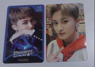 NCT 2021 Mark Universe Let's Play Ball Trading Card Photocard set