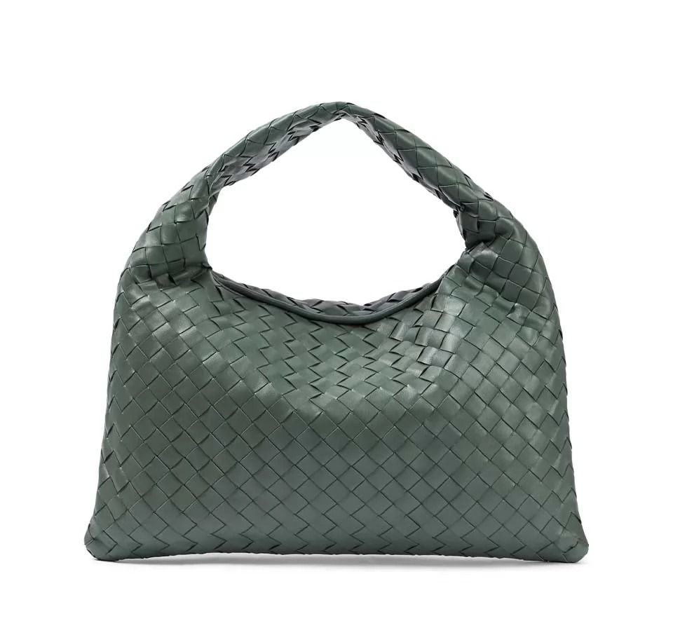 New Bottega Veneta Small Hop Bag (Aloe) Price jt