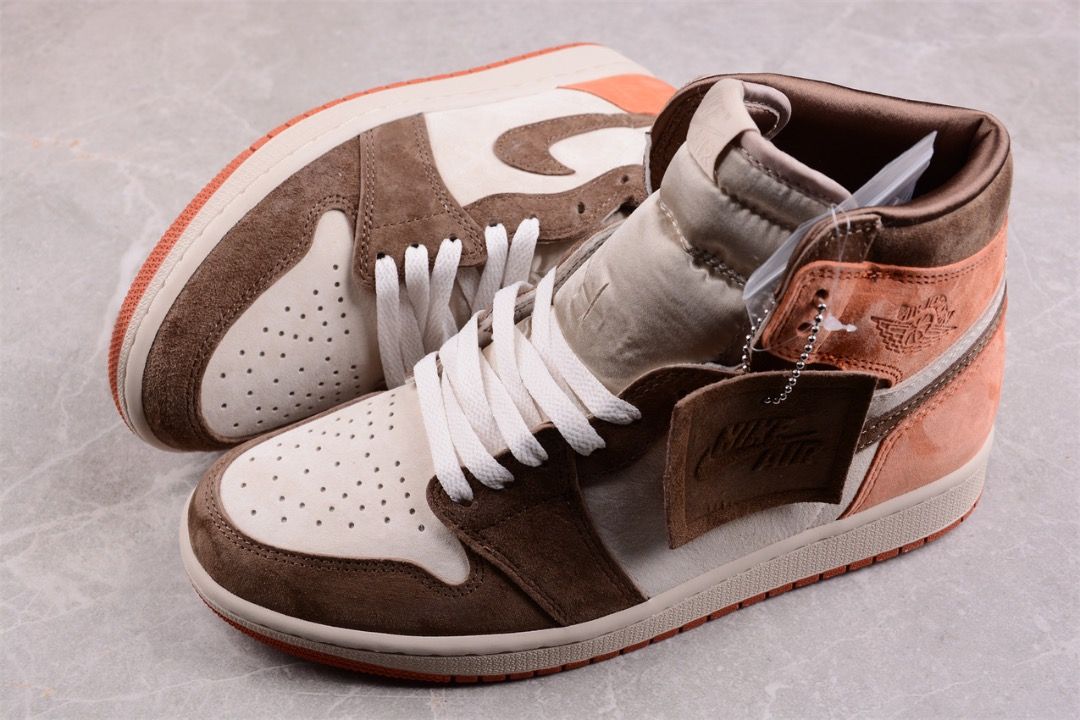 NIKE Air Jordan 1 Retro High OG Dusted Clay Cacao Wow shoes Euro 36 47.5