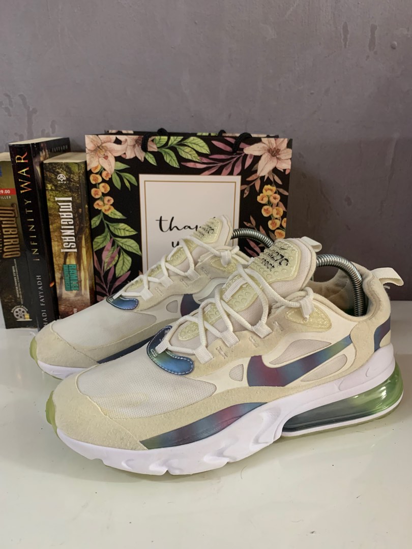 air 270 react white fossil