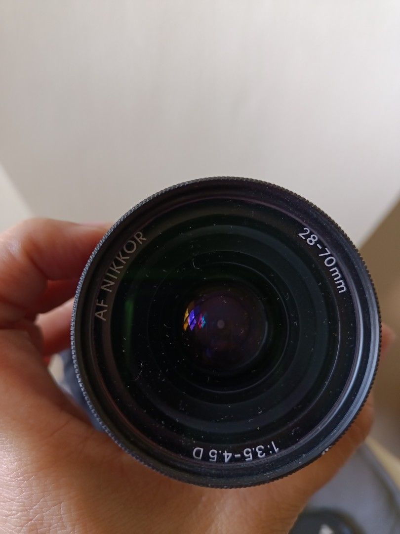 Nikon 28-70mm 1:3.5-4.5D (Category: Lens & Kits) located in Mandaluyong City. Submitted by diynanay (Listing ID 1296309278, Image 2). Description: Nikon Nikkor lens from Japan. pristine condition. price is slightly negotiable.