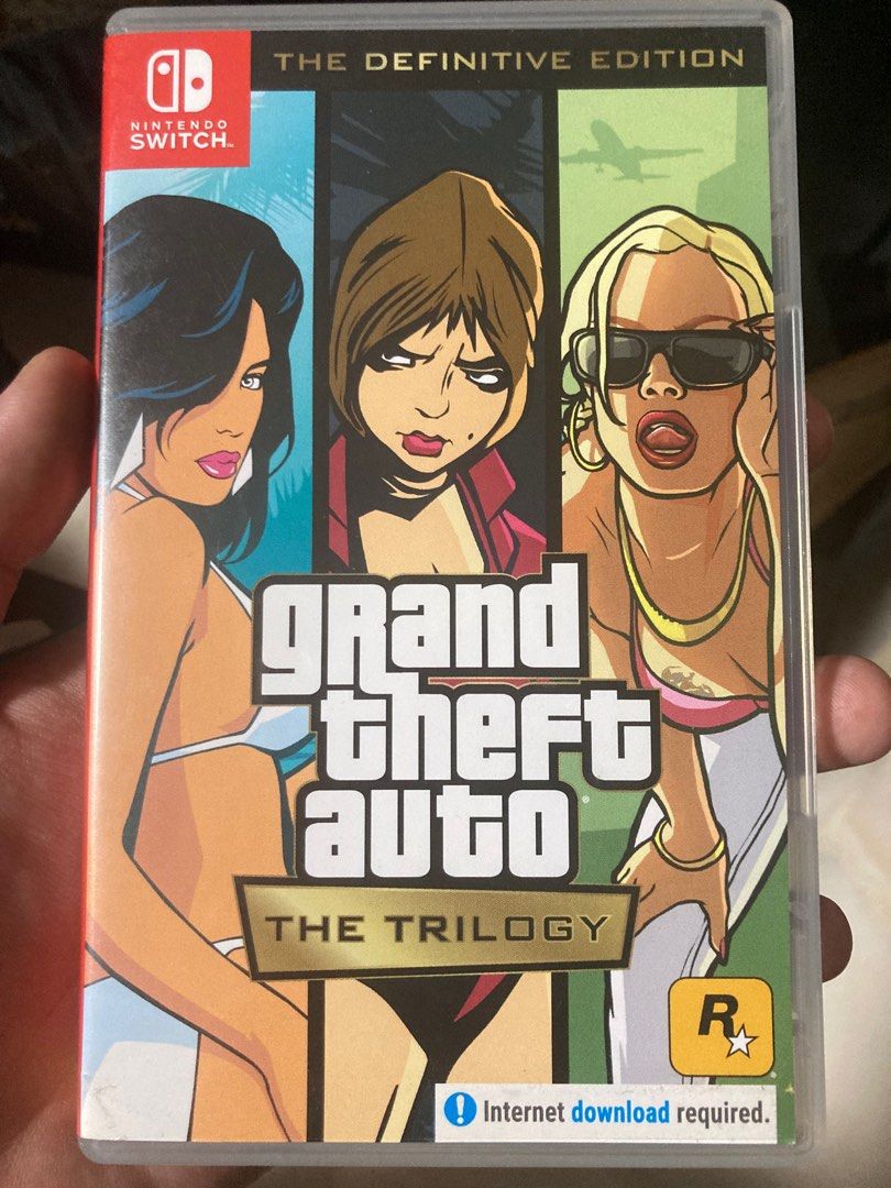 Nintendo Switch Games ( Grand Theft Auto: The Trilogy – The Definitive  Edition ) GTA Trilogy for Nintendo Switch, Video Gaming, Video Games,  Nintendo on Carousell