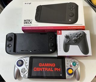 Nitrodeck and Nintendo Switch Pro Controller for SALE