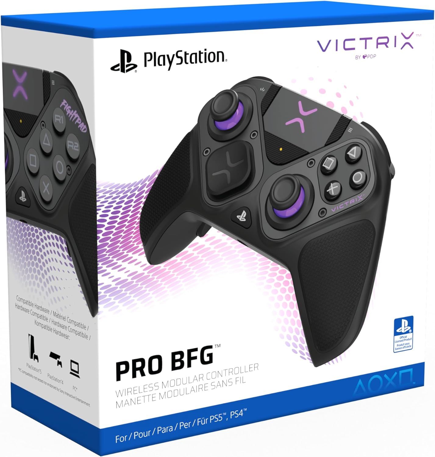 PDP Victrix Pro BFG Wireless Controller for PS5 (PlayStation) (Black ...