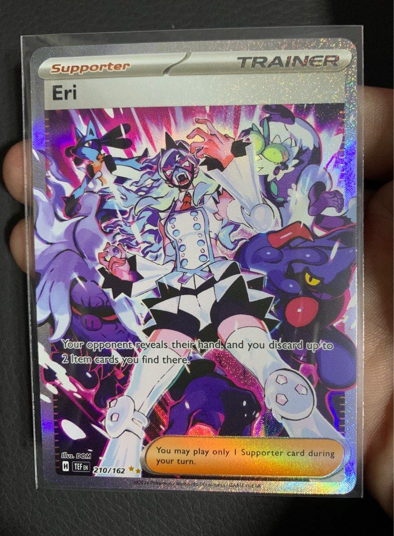 Pokemon TCG: Eri SIR, Hobbies & Toys, Toys & Games on Carousell