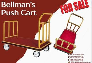 PUSH-CART BELLMAN LUGGAGE- Brand New and Good Quality