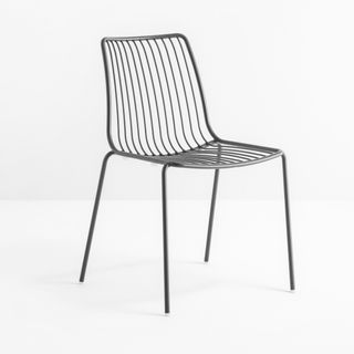 Restaurant outdoor metal Dining wire Chair industrial design furniture