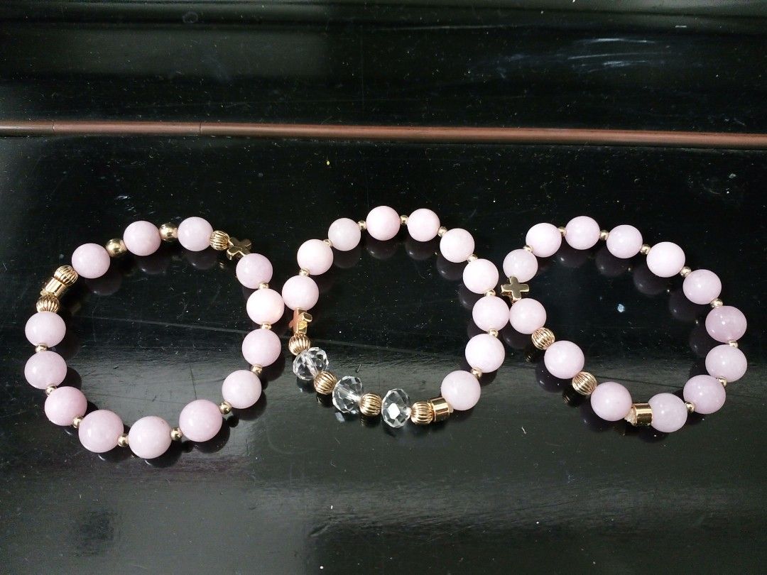 Rosary Bracelets Set With R.C. Church blessed cross Women s Fashion Jewelry Organizers Bracelets on Carousell