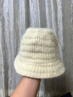 Semi Fur Knitted Winter Hat
