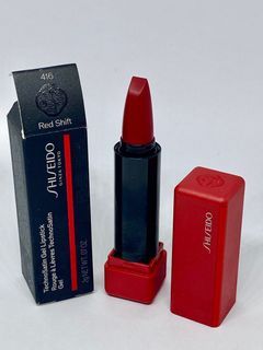 Shiseido TechnoSatin Gel Lipstick 416 Red Shift Mini Travel size