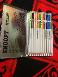 Snoopy 12 colors - color pencil set