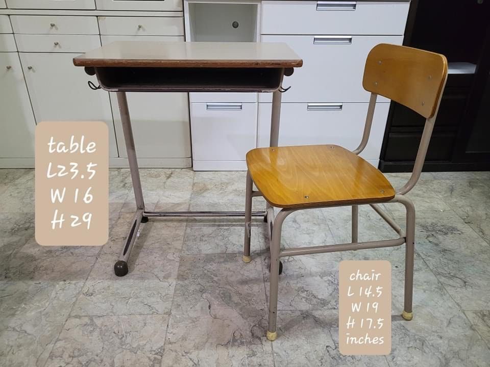 steel frame study table Japan surplus (Category: Tables & Sets) located in Manila. Submitted by Hezcki (Listing ID 1296346766, Image 1). Description: .