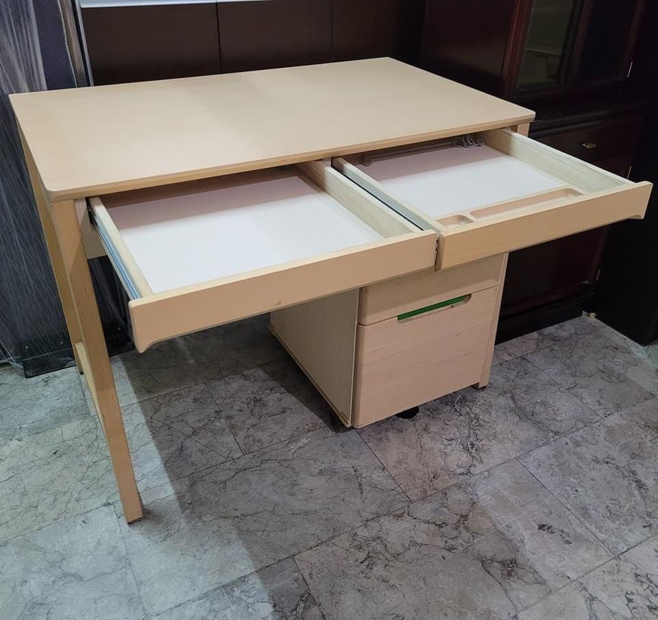 Study Table Japan surplus (Category: Tables & Sets) located in Manila. Submitted by Hezcki (Listing ID 1296310378, Image 2). Description: .