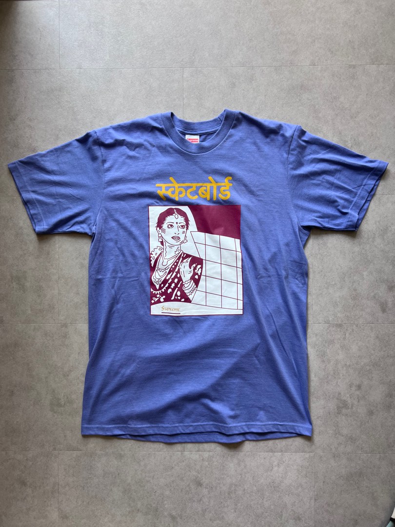 Supreme FW18 Bombay Tee M Men s Fashion Tops Sets Tshirts Polo Shirts on Carousell