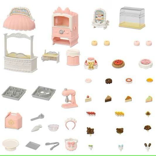 ON HAND Sylvanian Families First Cake Shop Pastry Set Doll House Furniture Accessories Miniature Toys (Category: Kids Toys) located in Quezon City. Submitted by cloverlaneph (Listing ID 1296259278, Image 3). Description: Stock Availability and Order Form: https://cloverlaneph.myshopify.com/ Follow us for Updates: https://fb.com/cloverlaneph/ On Hand in Manila, Ready to Ship Brand New and Sealed Authentic Sylvanian Families from Japan New Release 