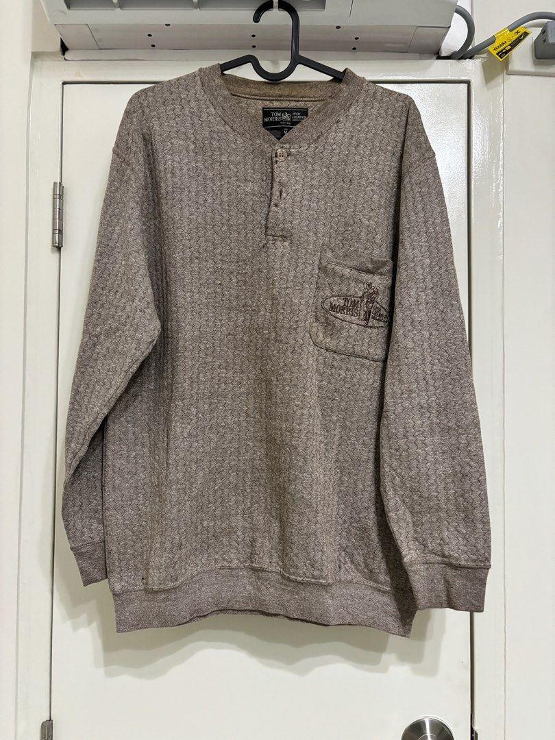 Tom Morris Brown Sweater Men s Fashion Coats Jackets and Outerwear on Carousell