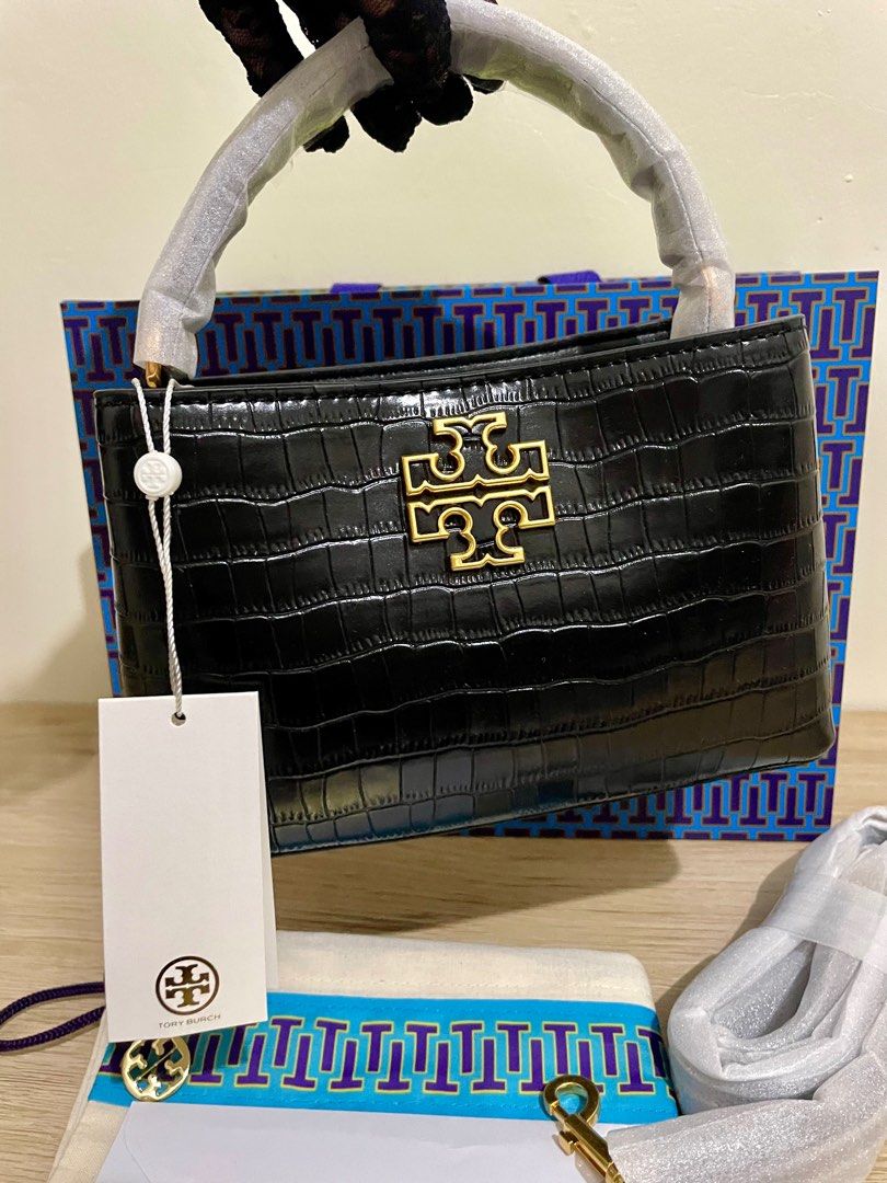 Tory burch britten small satchel two way crocs leather (Category: Luxury Bags & Wallets) located in Cabuyao City. Submitted by luxbymishy (Listing ID 1296390217, Image 2). Description: Brand new complete inclusions Guaranteed authentic Money back guarantee if proven fake .