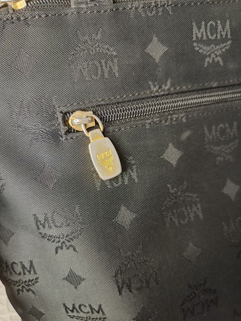 Tote Bag MCM Munchen Nylon, Barang Mewah, Tas Dompet di Carousell