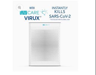 UV Care Clean Air Plasma 6-Stage Air Purifier with ViruX Patented Technology (Instantly Kills SARS-CoV-2)