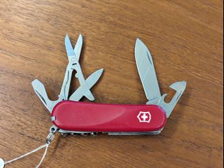 Victorinox Swiss Army Red Evolution S557 Multi-tool Knife Scissors