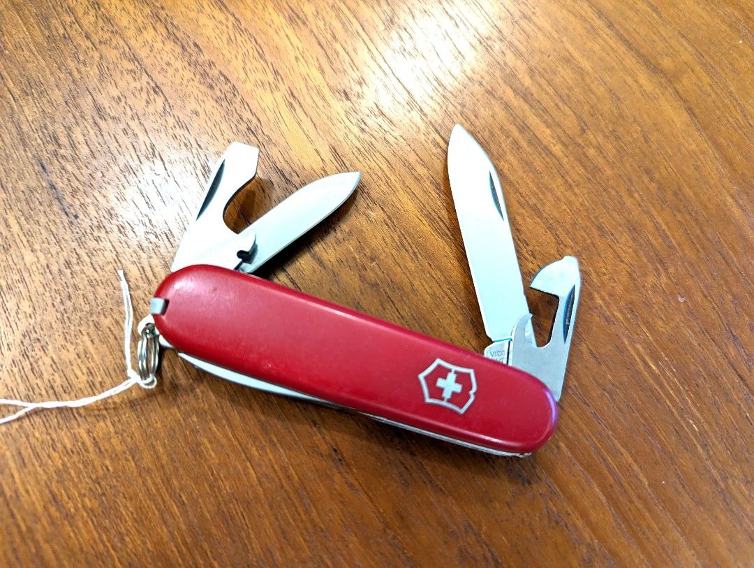 Victorinox Tinker Small Red Swiss Army Knife MacGyver 84mm Sports Equipment Hiking Camping on Carousell