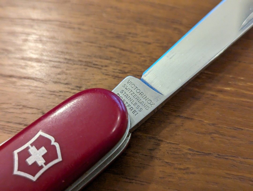 Victorinox Tinker Small Red Swiss Army Knife MacGyver 84mm Sports Equipment Hiking Camping on Carousell