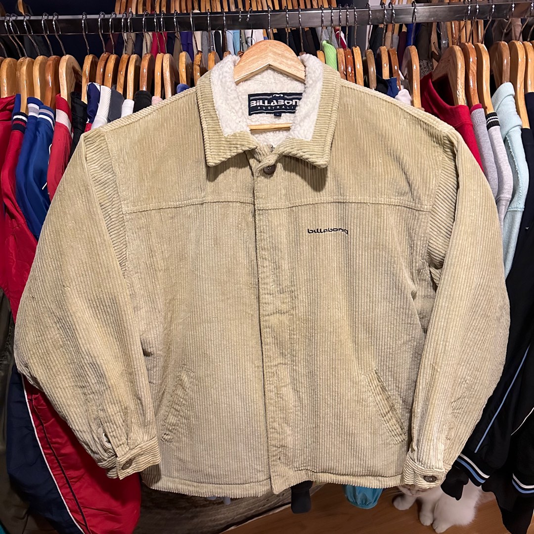 Billabong corduroy jacket vintage on sale