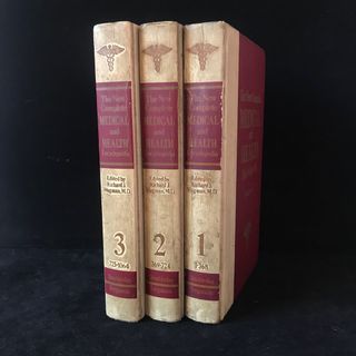 Vintage Medical and Health Encyclopaedia Vol 1-3