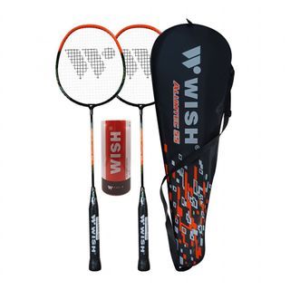 Wish Alumtec55 Badminton Racket (w/bag)