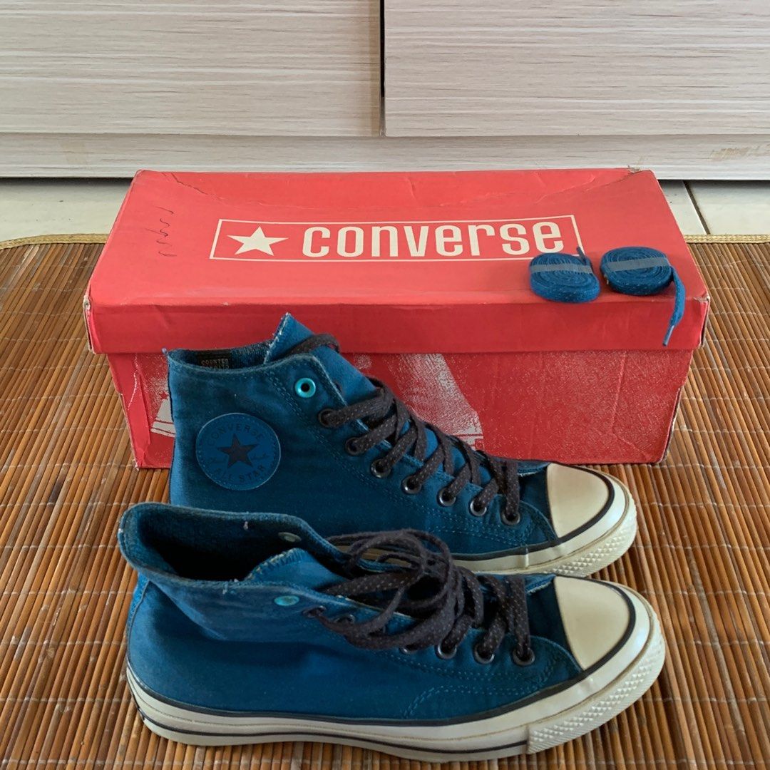 WTS Sepatu Converse 70s High Blue Lagoon Counter Climate Anti Air Original 100
