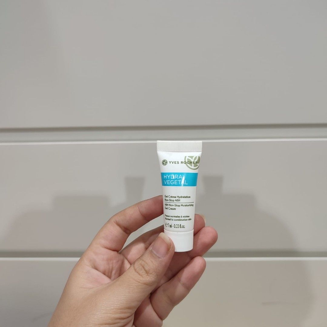 Yves Rocher Hydra Vegetal Gel Cream Isi : 7ml, Kesehatan & Kecantikan ...
